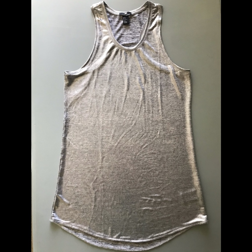Silver Tunic Tank